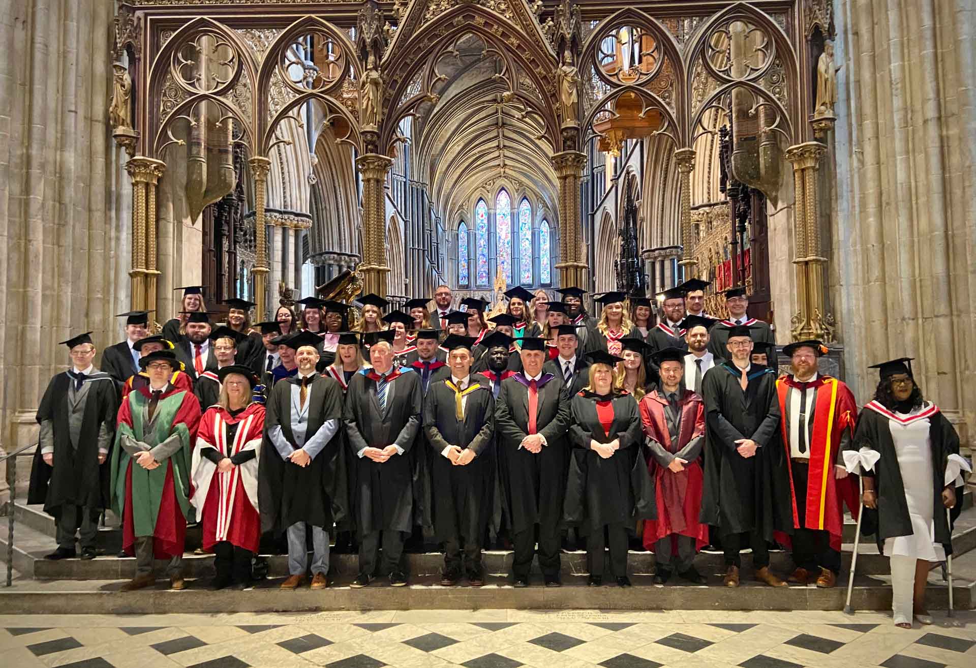 REGENTS THEOLOGICAL COLLEGE GRADUATION WORCESTER CATHEDRAL